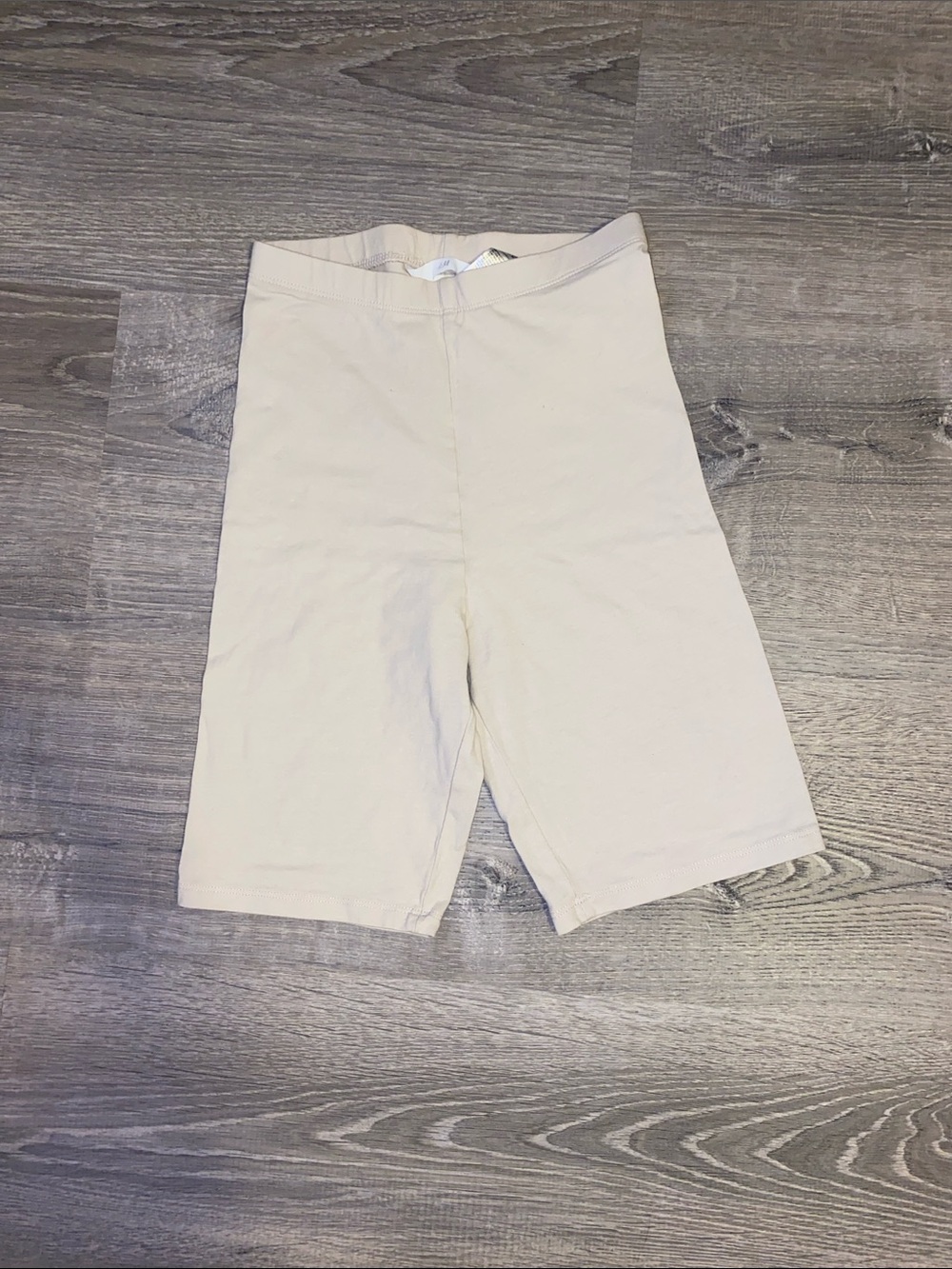 H&M Cream Bike Shorts